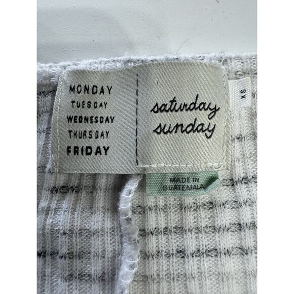 Anthropologie Saturday Sunday XS Duster Cardigan Sweater Grey Loungewear - Picture 3 of 7